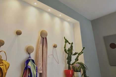 Paulmann 94306 EBL Coin Nova mini LED-es beépíthető lámpa EEK: F (A - G) LED 4 W Átlátszó 2. kép
