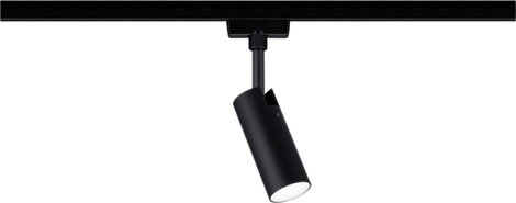 Paulmann Tubo Nagyfeszültségű sínrendszer lámpa URail Fixen beépített LED-es 4.5 W LED Fekete (matt)