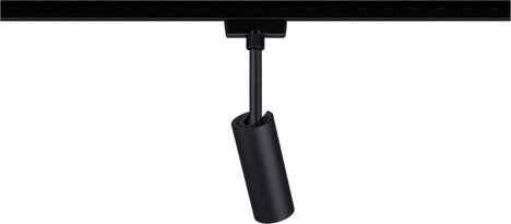 Paulmann Tubo Nagyfeszültségű sínrendszer lámpa URail Fixen beépített LED-es 4.5 W LED Fekete (matt) 4. kép