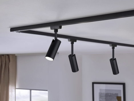 Paulmann Tubo Nagyfeszültségű sínrendszer lámpa URail Fixen beépített LED-es 4.5 W LED Fekete (matt) 6. kép