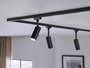 Paulmann Tubo Nagyfeszültségű sínrendszer lámpa URail Fixen beépített LED-es 4.5 W LED Fekete (matt) 6. bélyegkép