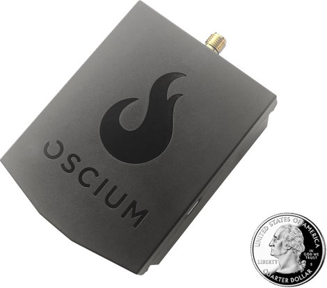 Kézi spektrumanalizátor 5,85 GHz, Oscium WIPRY2500X 4. kép