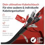 Label the Cable PRO 5110 19 coll Kábeltömlő Fekete 7. bélyegkép