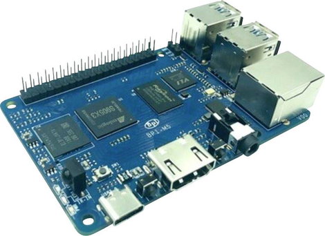 Egypaneles számítógép Banana PI BPI-M5 4 GB 16GB 4 x 2 GHz 2. kép