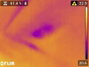 Anyagnedvesség mérő beépített hőkamerával, hőmérsékletmérés, FLIR MR277 3. bélyegkép