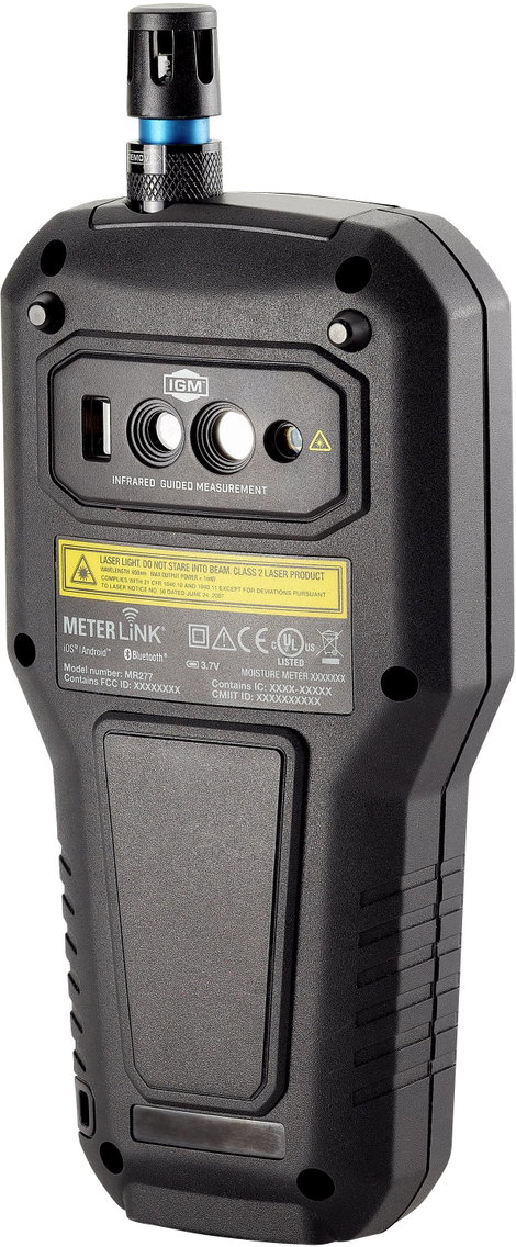 Anyagnedvesség mérő beépített hőkamerával, hőmérsékletmérés, FLIR MR277 9. kép