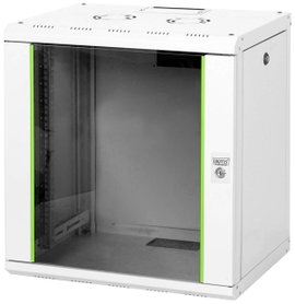 Digitus DN-19 12-U 19 fali ház (Sz x Ma x Mé) 600 x 643 x 450 mm 12 ME Élénk szürke (RAL 7035)