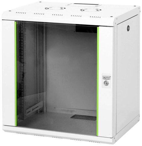 Digitus DN-19 12-U 19 fali ház (Sz x Ma x Mé) 600 x 643 x 450 mm 12 ME Élénk szürke (RAL 7035)