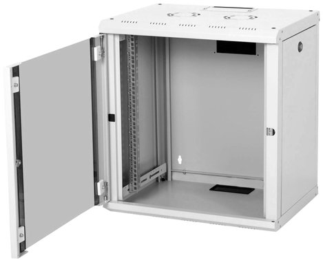 Digitus DN-19 12-U 19 fali ház (Sz x Ma x Mé) 600 x 643 x 450 mm 12 ME Élénk szürke (RAL 7035) 2. kép