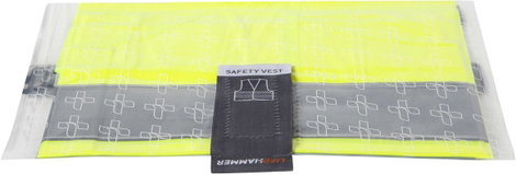 LifeHammer 10474 SAFETY VEST ULTRA Láthatósági mellény Felnőttek EN 20471 ISO 20471 4 db 14. kép
