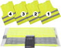 LifeHammer 10474 SAFETY VEST ULTRA Láthatósági mellény Felnőttek EN 20471 ISO 20471 4 db bélyegkép