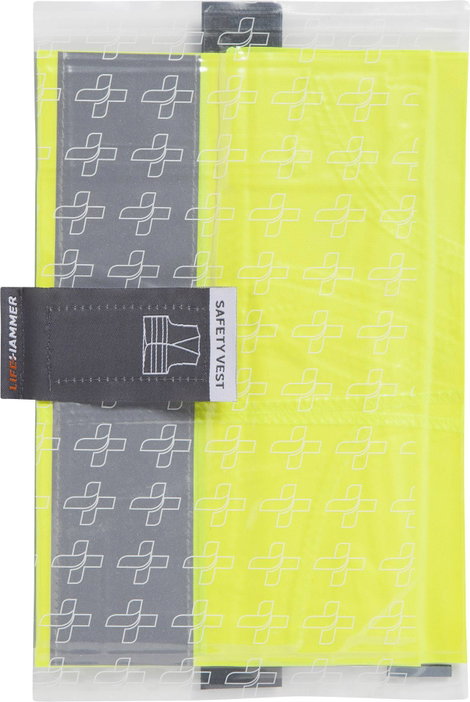 LifeHammer 10474 SAFETY VEST ULTRA Láthatósági mellény Felnőttek EN 20471 ISO 20471 4 db 3. kép