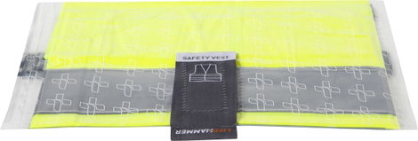 LifeHammer 10474 SAFETY VEST ULTRA Láthatósági mellény Felnőttek EN 20471 ISO 20471 4 db 4. kép