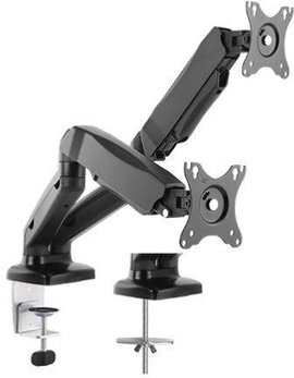 ICY BOX IB-MS304-T, Monitorständer mit Tischhalterung für 2 Monitore bis zu 27’’ (68 cm) 2 részes Mo
