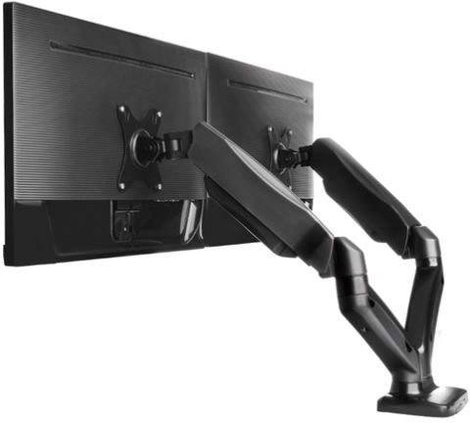 ICY BOX IB-MS304-T, Monitorständer mit Tischhalterung für 2 Monitore bis zu 27’’ (68 cm) 2 részes Mo 4. kép