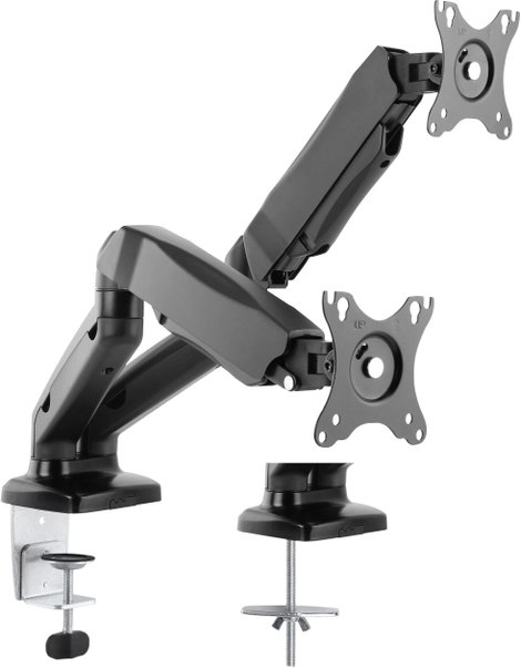 ICY BOX IB-MS304-T, Monitorständer mit Tischhalterung für 2 Monitore bis zu 27’’ (68 cm) 2 részes Mo 6. kép