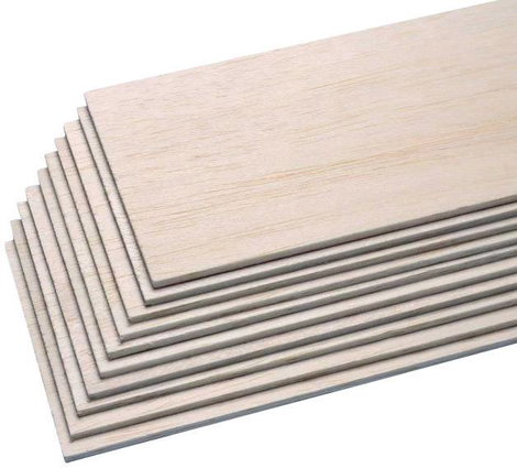 Pichler Kis balsafa lemez C6444 (H x Sz x Ma) 1000 x 100 x 4 mm 10 db