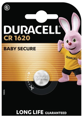 Duracell Gombelem CR 1620 3 V 1 db 75 mAh Lítium DL1620