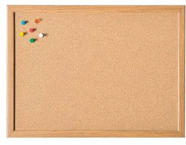 Magnetoplan 121923 Parafa tábla Barna Parafa 80 cm x 60 cm