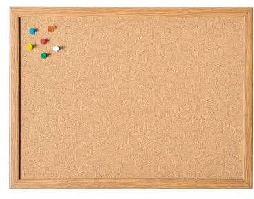 Magnetoplan 121923 Parafa tábla Barna Parafa 80 cm x 60 cm