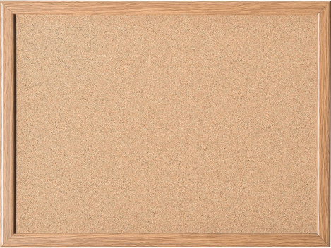 Magnetoplan 121923 Parafa tábla Barna Parafa 80 cm x 60 cm 2. kép