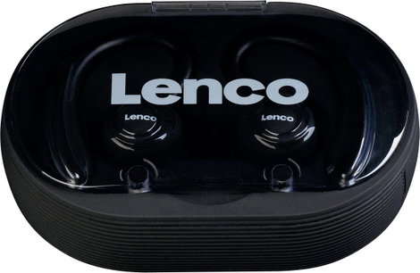Lenco EPB-460BK Sport In Ear headset Bluetooth® Fekete Headset, Fülkengyel, Izzadásálló 10. kép