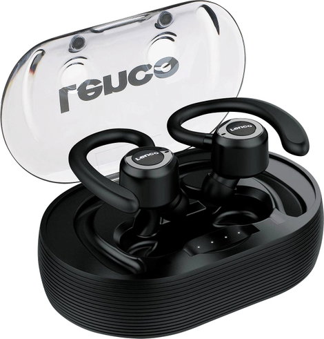 Lenco EPB-460BK Sport In Ear headset Bluetooth® Fekete Headset, Fülkengyel, Izzadásálló 6. kép