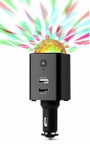 Technaxx Disco mobil-automatikus töltő TX-159 Terhelhetőség max.=2.1 A 12/24 V, 5 V USB-ről bélyegkép