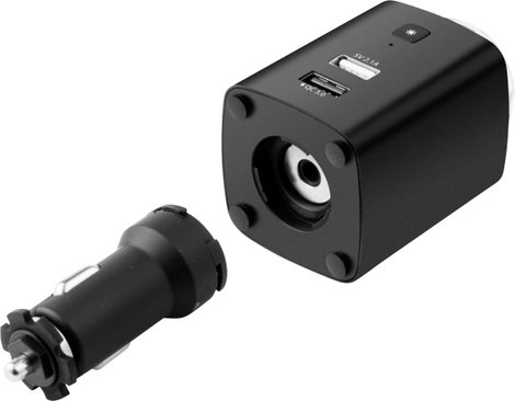 Technaxx Disco mobil-automatikus töltő TX-159 Terhelhetőség max.=2.1 A 12/24 V, 5 V USB-ről 9. kép