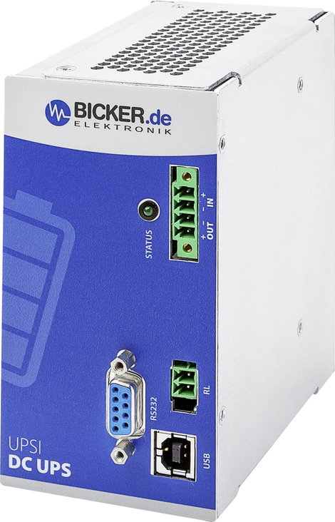 Bicker Elektronik UPSI-2406DP1 Ipari megszakításmentes tápegység berendezés (DIN rail)