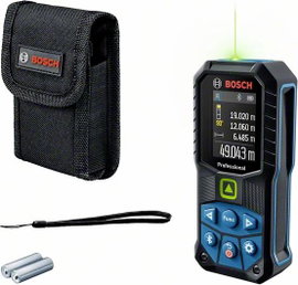 Bosch Professional GLM 50-27 CG Lézeres távolságmérő Bluetooth-os, Dokumentiációs alkalmazás, Állván