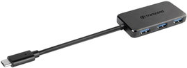 Transcend TS-HUB2C 4 port USB 3.2 hub Fekete