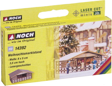 NOCH 14392 H0 Karácsonyi piac stand 2. kép