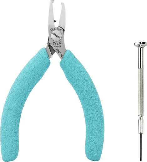 Alkatrészláb és huzal méretre vágó 1,2 mm, Weller Erem® 530E15 7. kép