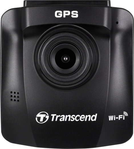 Transcend DrivePro 230Q Autós kamera GPS-szel Látószög, vízszintes (max.)=130 ° 12 V Akku, Nyomtáv a
