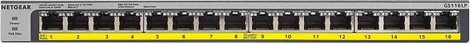 NETGEAR GS116LP Hálózati switch 16 port PoE funkció 2. kép