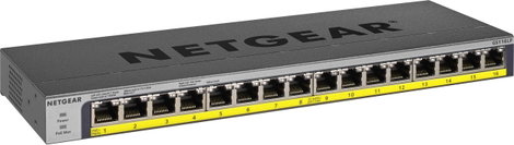 NETGEAR GS116LP Hálózati switch 16 port PoE funkció 3. kép
