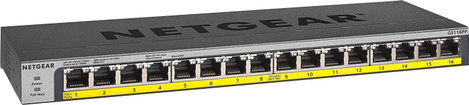NETGEAR GS116PP Hálózati switch 16 port PoE funkció 3. kép