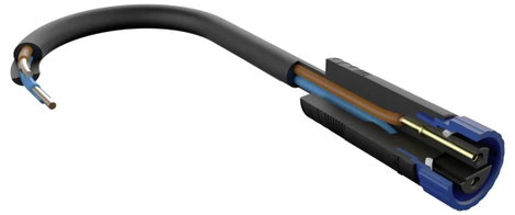Paulmann 93929 Világításrendszer, Plug & Shine 3 részes elosztó Fekete 2. kép