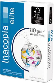 inacopia elite A4 1553992 Univerzális nyomtatópapír DIN A4 80 g/m² 500 lap Fehér