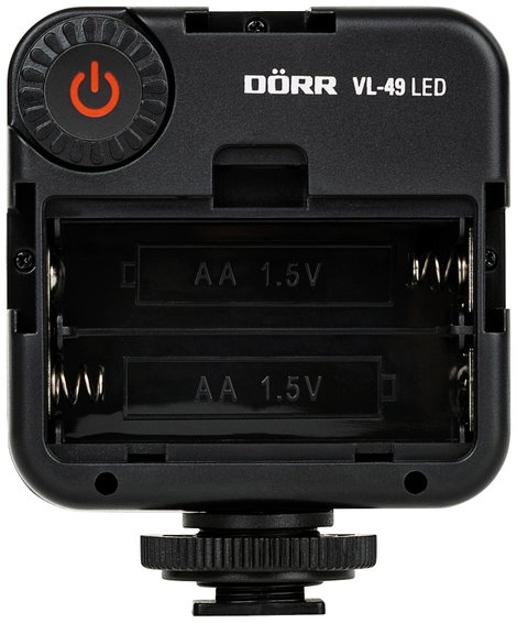 DÖRR VL-49 LED-es videós lámpa LED-ek száma=49 3. kép