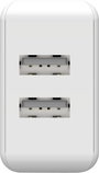 Ansmann HomeCharger HC212 1001-0114 USB-s töltőkészülék Aljzat dugó Kimeneti áram (max.) 2400 mA 2 x 5. bélyegkép
