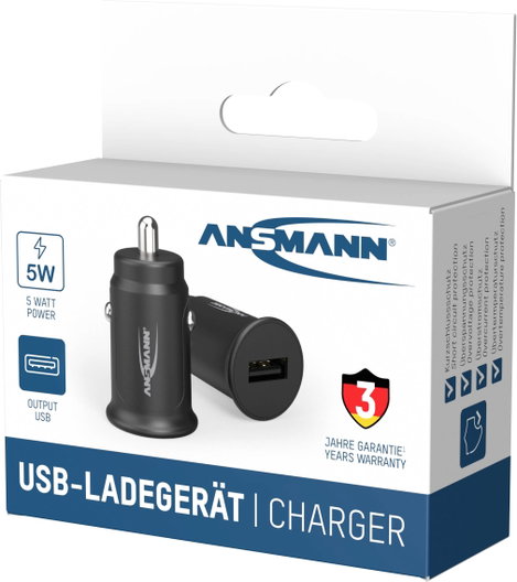 Ansmann InCar Charger CC105 1000-0031 USB-s töltőkészülék Személygépkocsi, Tehergépjármű Kimeneti ár 2. kép