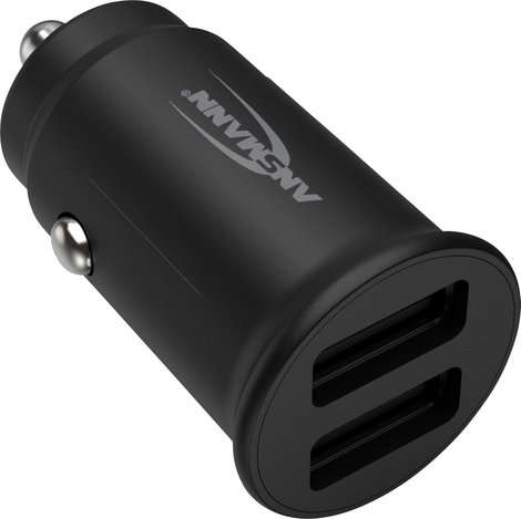 Ansmann InCar Charger CC212 USB-s töltőkészülék 12 W Személygépkocsi, Tehergépjármű Kimeneti áram (m