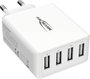 Ansmann HomeCharger HC430 1001-0113 USB-s töltőkészülék Aljzat dugó Kimeneti áram (max.) 6000 mA 4 x bélyegkép