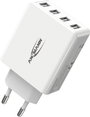 Ansmann HomeCharger HC430 1001-0113 USB-s töltőkészülék Aljzat dugó Kimeneti áram (max.) 6000 mA 4 x 9. bélyegkép