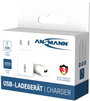 Ansmann HomeCharger HC105 USB-s töltőkészülék 5 W Aljzat dugó Kimeneti áram (max.) 1000 mA Kimenetek 11. bélyegkép