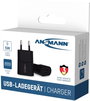 Ansmann HomeCharger HC105 USB-s töltőkészülék 5 W Aljzat dugó Kimeneti áram (max.) 1000 mA Kimenetek 10. bélyegkép