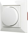 Beépíthető fali dimmer kerettel, fehér (RAL 9016), Ehmann 5591x0100 bélyegkép