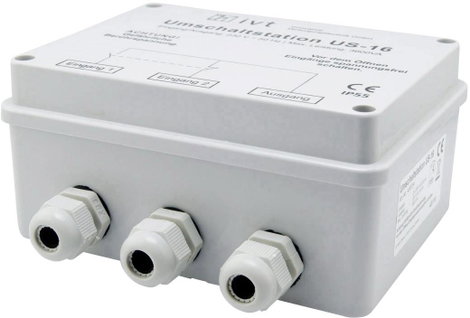 Inverter átkapcsoló állomás 3600 VA 160 x 145 x 77 mm, IVT US-16 400034 2. kép